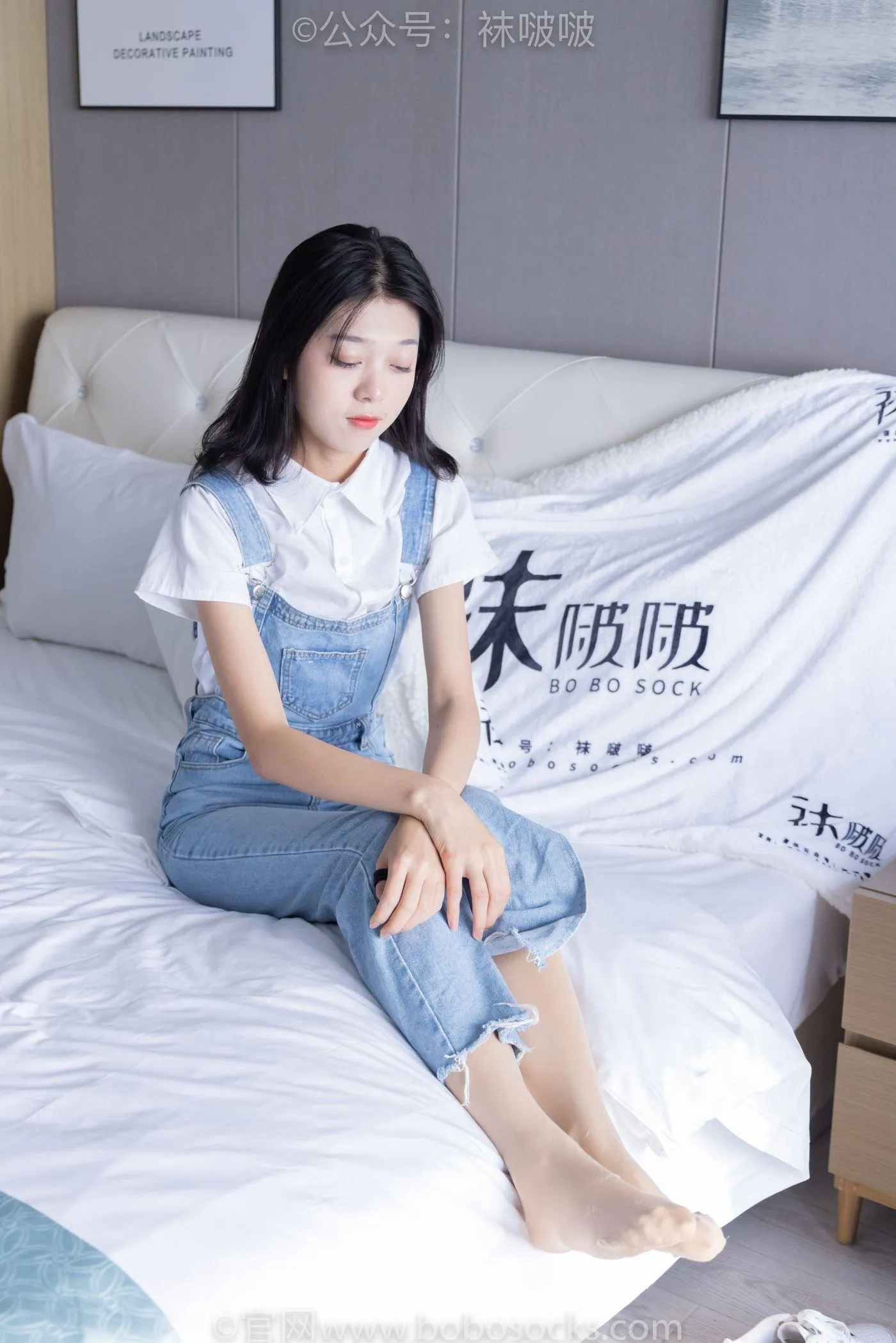 [BoBoSocks袜啵啵]NO.034 瑶瑶-空军一号板鞋、特旧厚肉丝 [131P]插图3